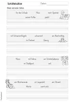 Vorschau - Arbeitsblätter - Sommer - Seite 1
