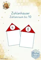 Vorschau - Arbeitsblätter - Zahlenhäuser im ZR 10 - erste Zahlzerlegungen - Deckblatt