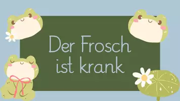 Vorschau - Arbeitsblätter - Gedicht "Der Frosch ist krank" - Sprache untersuchen - Seite 2