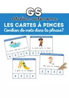 Aperçu - Jeux - Cartes à pinces – Compter les mots dans la phrase (GS) - Page de couverture