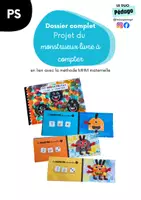 Aperçu - Jeux - Dosser PS - Projet Monstrueux livre à compter - Page de couverture