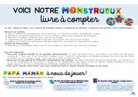 Aperçu - Jeux - Dosser PS - Projet Monstrueux livre à compter - Page 2