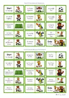 Vorschau - Bildkarten - Fußball WM Domino: Lesespiel – 6-fach differenziert DaZ - Seite 3