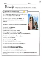 Vorschau - Arbeitsblätter - Wir entdecken die Baukunst der Romanik - Seite 2