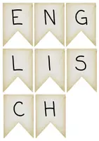 Vorschau - Poster - Wimpelketten für die einzelnen Fächer - Seite 2