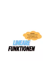 Vorschau - Arbeitsblätter - Lineare Funktionen Einführung - Seite 1