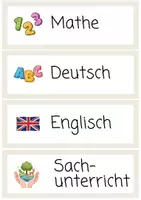 Vorschau - Poster - Tagestransparenz / Stundenplan des Tages - Seite 2