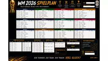 Vorschau - Arbeitsblätter - Materialpaket- WM 2026 - Deckblatt