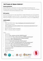 Vorschau - Poster - Classroom Phrases Visualisierung - Funktionale Einsprachigkeit - Seite 1