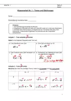 Vorschau - Klassenarbeiten - Matheklassenarbeit 8_ Terme & Gleichungen mit Erwartungshorizont - Seite 3