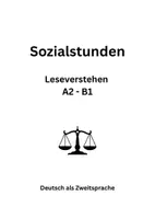 Vorschau - Arbeitsblätter - Sozialstunden Leseverstehen A2-B1 DaZ DaF - Deckblatt