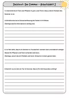 Vorschau - Arbeitsblätter - Sachtexte Sommer – Leseverständnis trainieren Deutsch Klasse 5–6 differenziert - Seite 3