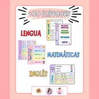 Vista previa - Hojas de trabajo - PACK FLIPBOOKS - Portada