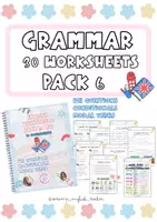 Vista previa - Hojas de trabajo - GRAMMAR WORKSHEETS PACK 6 (WH-QUESTIONS, MODAL VERBS AND CONDITIONALS) - Portada