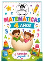 Vista previa - Hojas de trabajo - Matematicas 4 años Ed - Portada