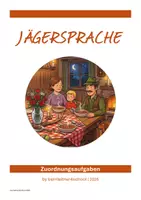 Vorschau - Arbeitsblätter - Jägersprache - Deckblatt