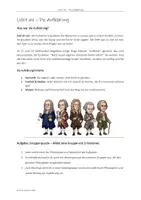 Vorschau - Arbeitsblätter - Licht an! - Die Aufklärung - Gruppenpuzzle - Seite 1