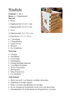 Vorschau - Mal- und Bastelvorlagen - Windlicht Bastelanleitung - Deckblatt