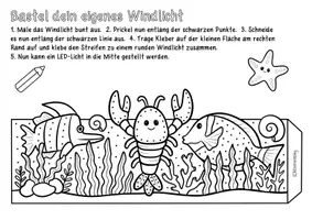 Vorschau - Arbeitsblätter - Unterwasserwelt & Meerestier Bastel-Bundle – Kunst im Sommer - Seite 2