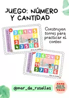 Vista previa - Juegos / Gamificación - Número-cantidad: 1-12 Construimos edificios CAS-CAT - Portada