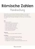 Vorschau - Arbeitsblätter - Römische Zahlen - Übungsheft - Seite 2