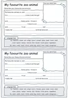 Vorschau - Arbeitsblätter - My favourite zoo animal - Writing activity (3-fach differenziert) - Seite 3