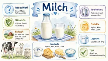 Vorschau - Arbeitsblätter - Lernposter + Arbeitsblatt "Milch" + Onlineübung & MP3 + Infografik - Seite 3