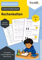 Vorschau - Arbeitsblätter - Back to school! Materialpaket zum Schulstart: Rechenketten für Klasse 3 - Deckblatt