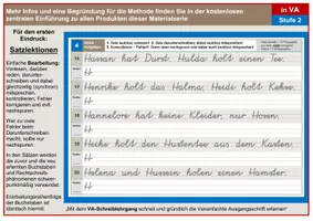 Vorschau - Stundenentwürfe - Materialsammelpaket in Vereinfachter Ausgangsschrift VA - Seite 2