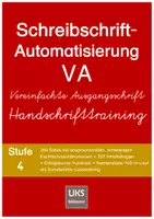 Vorschau - Arbeitsblätter - Schreibschriftautomatisierung in VA - Stufe 4 - Deckblatt