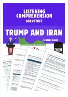 Vorschau - Stundenentwürfe - Trump and Iran's Oil (Listening Comprehension/Hörverstehen) - Deckblatt