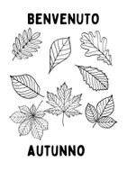 anteprima - Giochi - Benvenuto autunno Schede didattiche gratuite - Pagina di copertina