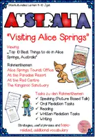 Vorschau - Arbeitsblätter - Visiting Alice Springs (Mixed Skills Australia) - Deckblatt