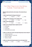 Vorschau - Arbeitsblätter - Visiting Alice Springs (Mixed Skills Australia) - Seite 2