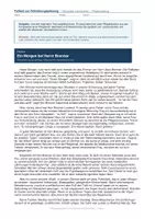 Vorschau - Arbeitsblätter - Leseverstehen einer beruflichen Handlungssituation in der Pflege - Deckblatt