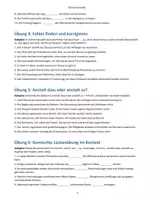 Vorschau - Arbeitsblätter - B2_Uebungen_Infinitivsaetze_Musterloesung - Seite 2