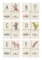 Vorschau - Spiele - Puzzle - Deutsch (Klasse 1) - Seite 1