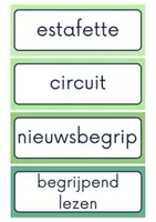 Voorbeeld - Dagritme kaarten Groen - Pagina 1