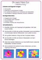 Vorschau - Mal- und Bastelvorlagen - Kunstprojekt im Sommer: Oh nein, mein Eis! | Basteln mit 3D-Effekt - Seite 2