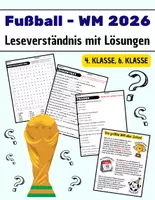 Vorschau - Spiele - Fußball WM 2026: Leseverständnis und Wortsuchrätsel mit Lösungen - Deckblatt