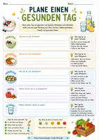 Vorschau - Arbeitsblätter - Gesunde Ernährung - Ernährungspyramide und Analyse - Seite 3