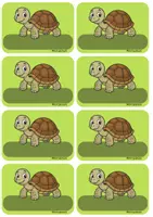 Vorschau - Lehrpläne/Lehrermaterial - Namensschilder Paket Schildkröte Klassentier - Seite 3