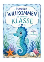 Vorschau - Arbeitsblätter - Klassentier: Seepferdchenklasse Komplettpaket - Seite 3