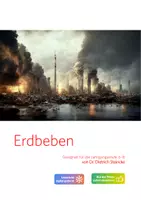 Vorschau - Arbeitsblätter - Erdbeben - Material und Unterricht - Deckblatt