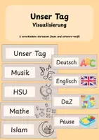 Vorschau - Poster - Unser Tag - Visualisierung - Deckblatt