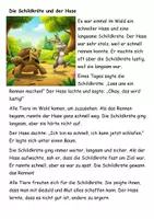 Vorschau - Mal- und Bastelvorlagen - Fabeln von Äsop mit Bildern, Ausmalbildern und Fragen (Teil 1) - Seite 2
