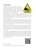 Vorschau - Arbeitsblätter - Lawinen - Material und Unterricht - Seite 2