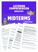 Vorschau - Stundenentwürfe - US - Midterm Elections (Listening Comprehension/Hörverstehen) - Deckblatt
