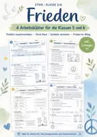 Vorschau - Stundenentwürfe - Ethik und soziales Lernen Klasse 5/6: Regeln, Konflikte, Frieden und Perspektivwechsel - Seite 1