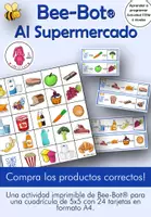Vista previa - Juegos / Gamificación - Actividad de programación Bee-Bot ® – Al SUPERMERCADO - Portada